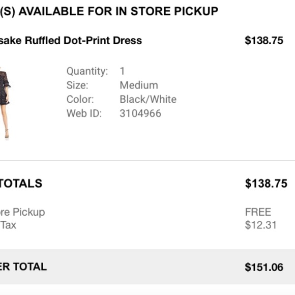 Keepsake Polka Dot Mini Dress - Picture 8 of 8